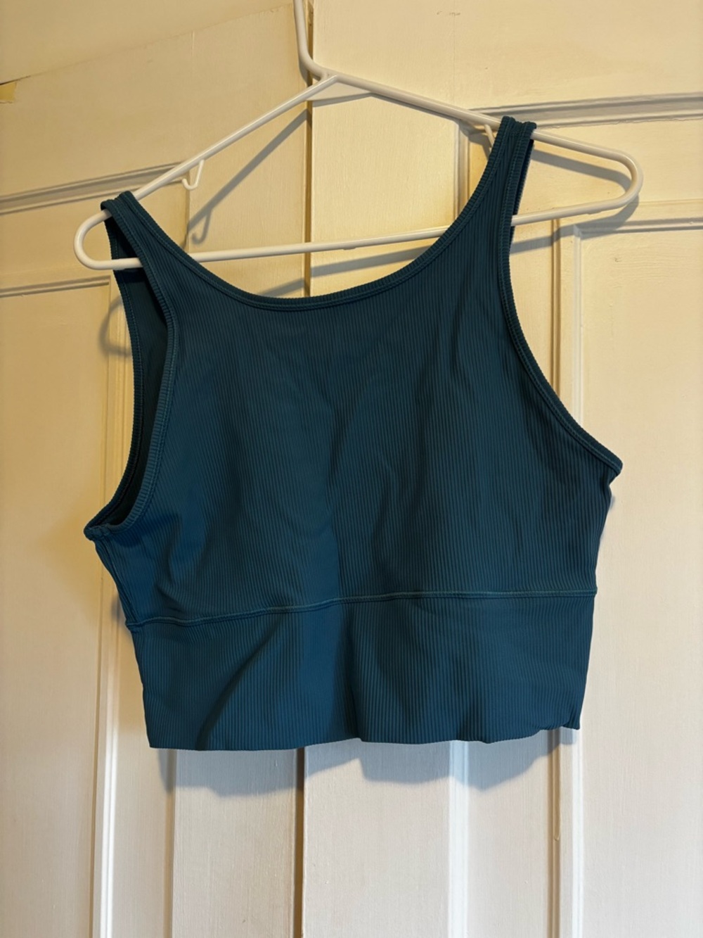 Lululemon Ribbed Tank Crop Top - Teal